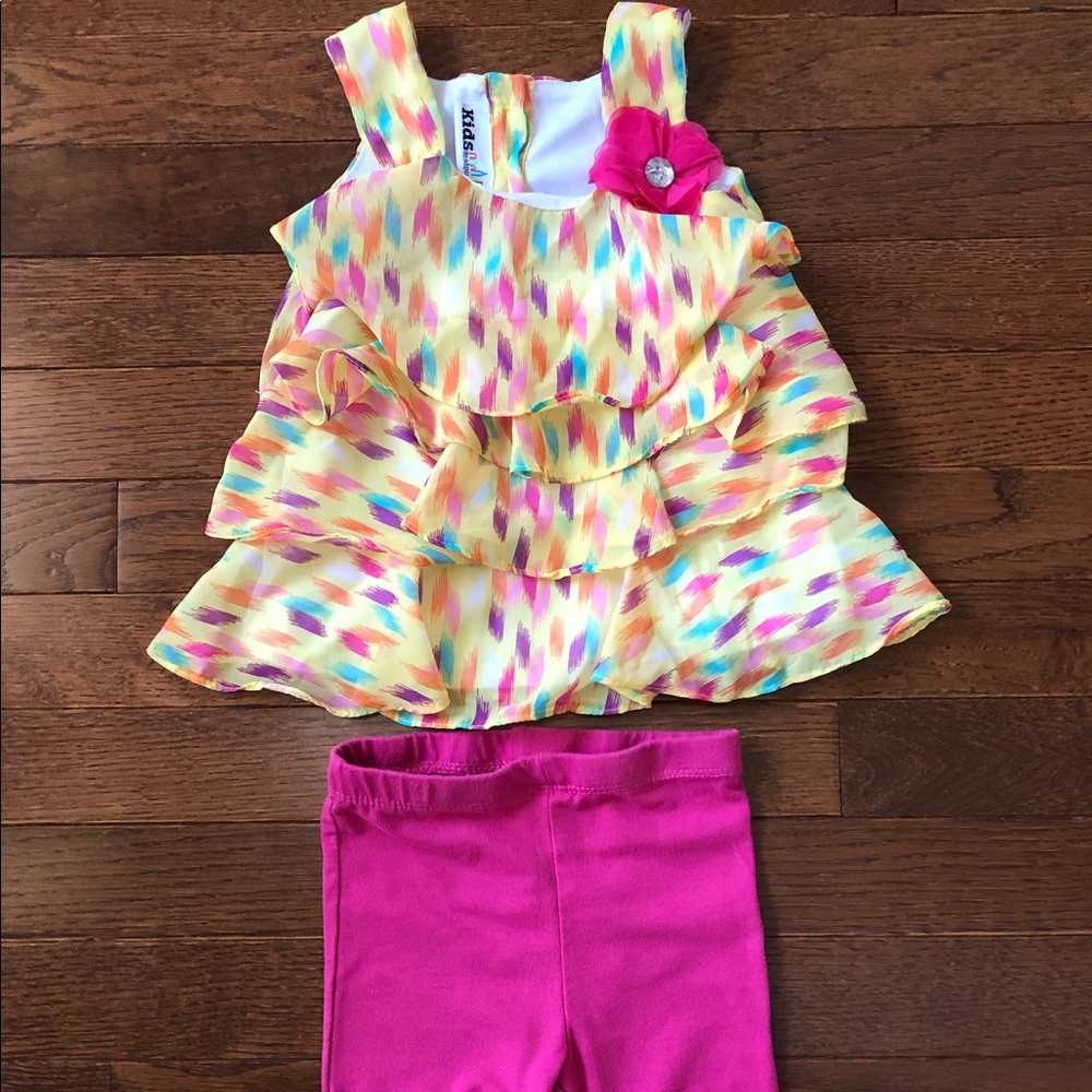 🌸 Kids Headquarters 2-pc Set